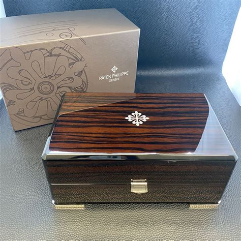 patek philippe box price|Patek Philippe original watch box.